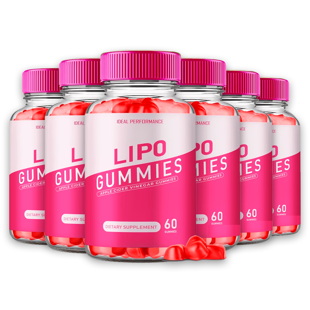 6 bottles Lipo Gummies