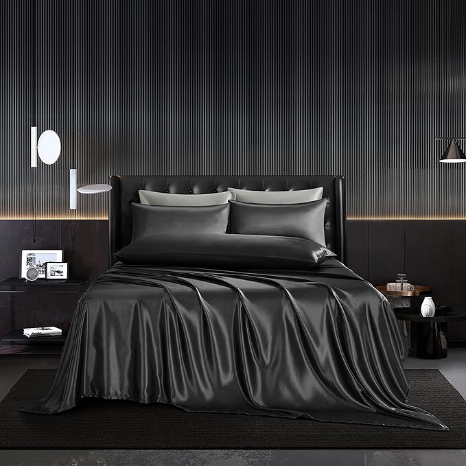 4-PIECE SET | Luxury Mulberry Silk Bedding