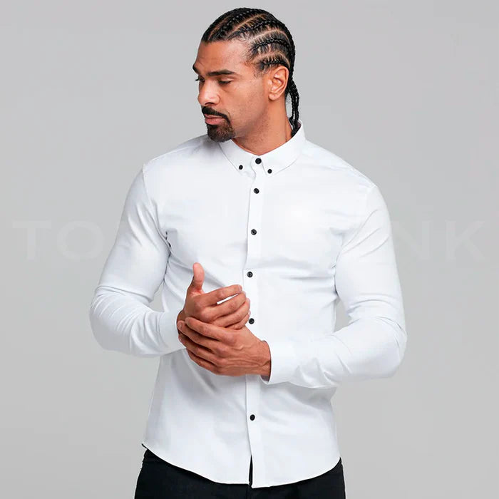 Camisa Antipliegues Mónaco ✨ Practicidad y Estilo