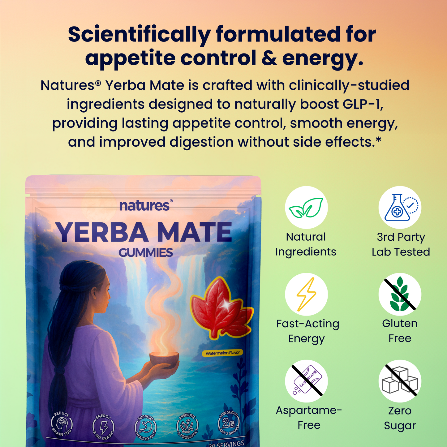 Natures® - Yerba Mate Gummies