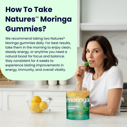 Natures® - 4-in-1 Moringa Gummies