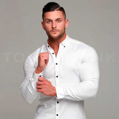 Camisa Antipliegues Mónaco ✨ Practicidad y Estilo