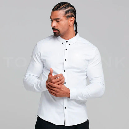 Camisa Antipliegues Mónaco ✨ Practicidad y Estilo